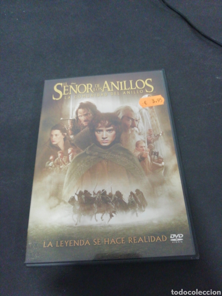 Cine: S272- el se&ntilde;or de los anillos ,lacomunidad del anillo -DVD SEGUNDA MANO
