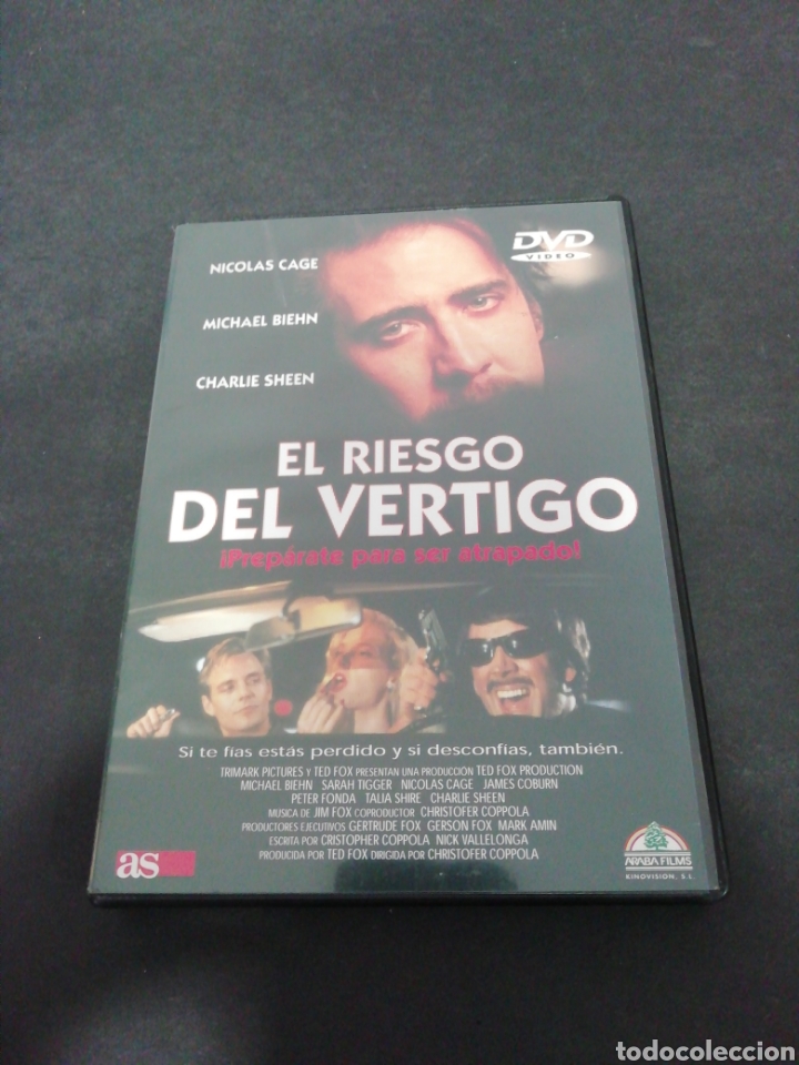 Cinema: S273- el riesgo del vertigo -DVD SEGUNDA MANO
