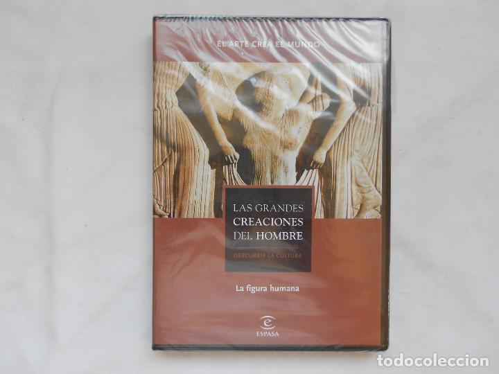 Cine: DVD LA FIGURA HUMANA - EL ARTE CREA EL MUNDO - LAS GRANDES CREACIONES DEL HOMBRE - ESPASA - NUEVO