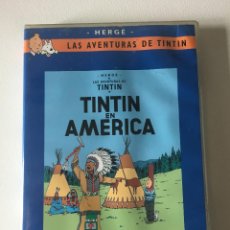 Cine: TINTIN, DVD TINTIN EN AMERICA, HERGE. Lote 208053126