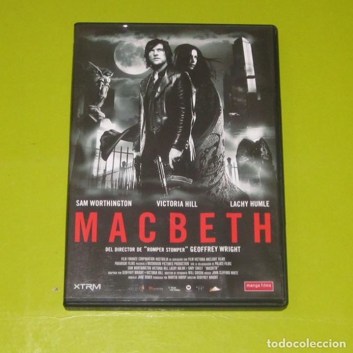 Cine: DVD.- MACBETH - GEOFFREY WRIGHT - SAM WORTHINGTON - Foto 1