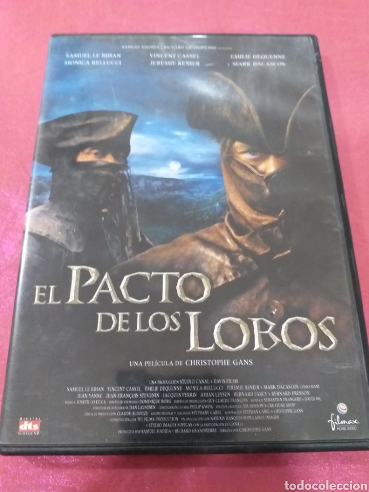 Cine: DVD El Pacto de los Lobos - Foto 1