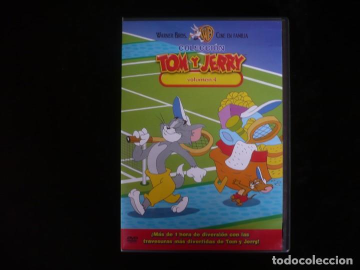 Cine: coleccion tom y jerry volumen 4 - dvd casi como nuevo