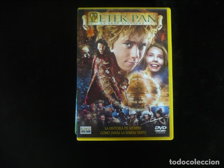 Cine: peter pan la gran aventura - dvd casi como nuevo
