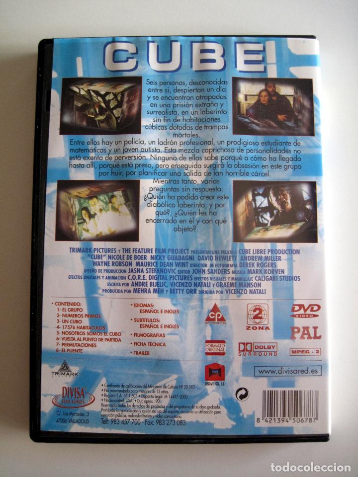 Cine: CUBE &bull; DVD - Foto 2