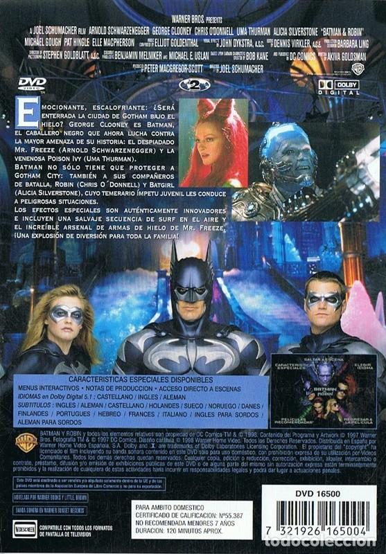 Cine: BATMAN & ROBIN ARNOLD SCHWARZENEGGER - Foto 2