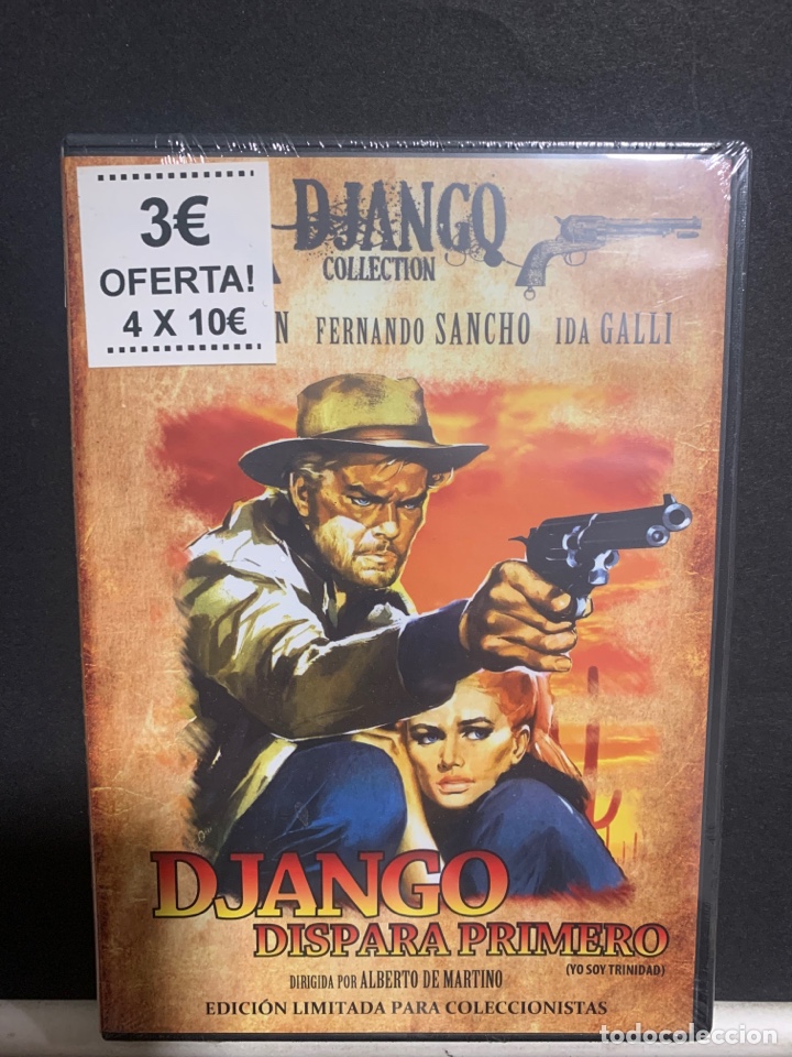 Cine: ND66 DJANGO DISPARA PRIMERO ( dvd nuevo precintado )