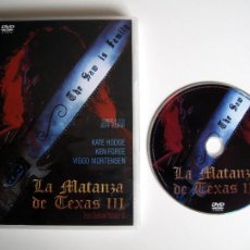 Cine: LA MATANZA DE TEXAS 3 • (DVD) /// INCLUYE EDICIÓN USA UNCUT CON EXTRAS \\\