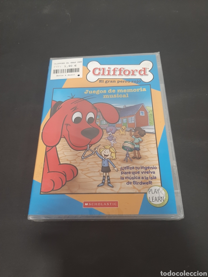 Cinema: ND135 Clifford el gran perro rojo juegos de memoria musical- DVD NUEVO A ESTRENAR