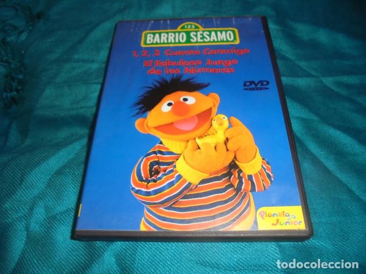 Cine: BARRIO SESAMO : 1,2,3 CUENTA CONMIGO. DVD