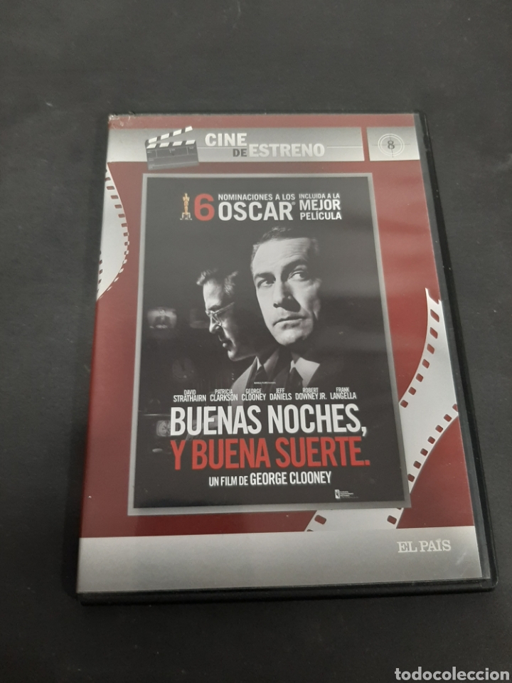 Cine: DVS 24 buenas noches y buena suerte-DVD segunda mano tapa fina