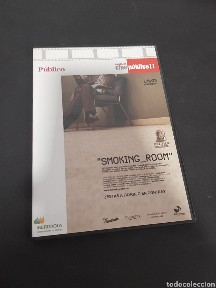 Cin&eacute;ma: DVS 25 smoking room -DVD segunda mano tapa fina