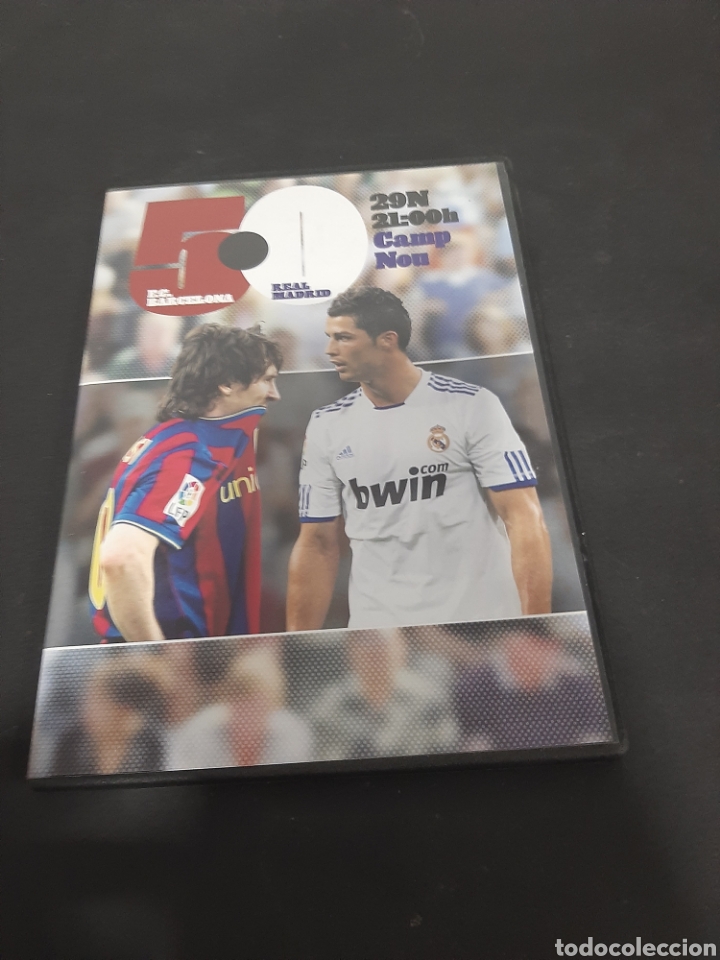 Cin&eacute;ma: DVS 25 29 noviembre 21 horas Bar&ccedil;a 5 Real Madrid 0 -DVD segunda mano tapa fina