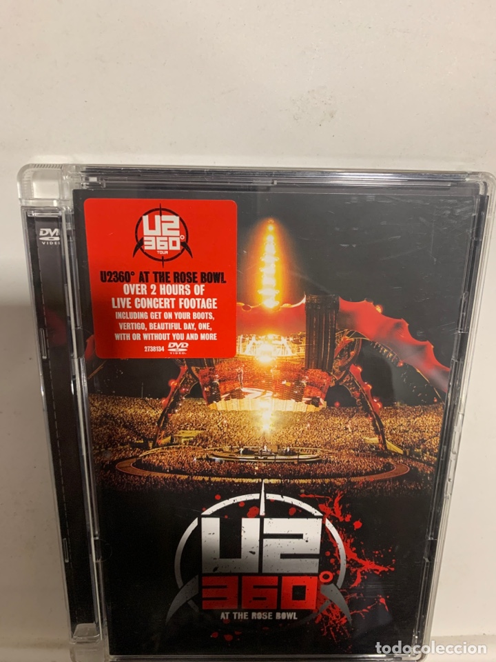 Cinema: S168 U2 360 - AT THE ROSE BOWL( dvd Segunda mano )