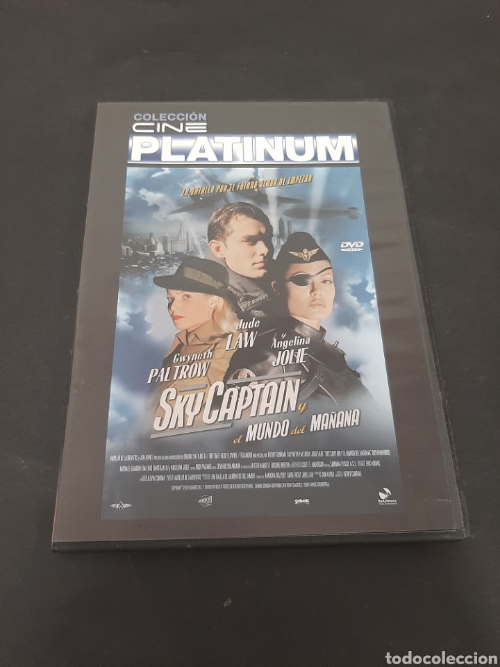 Cin&eacute;ma: DVS10 Sky captain -DVD segunda mano tapa fina