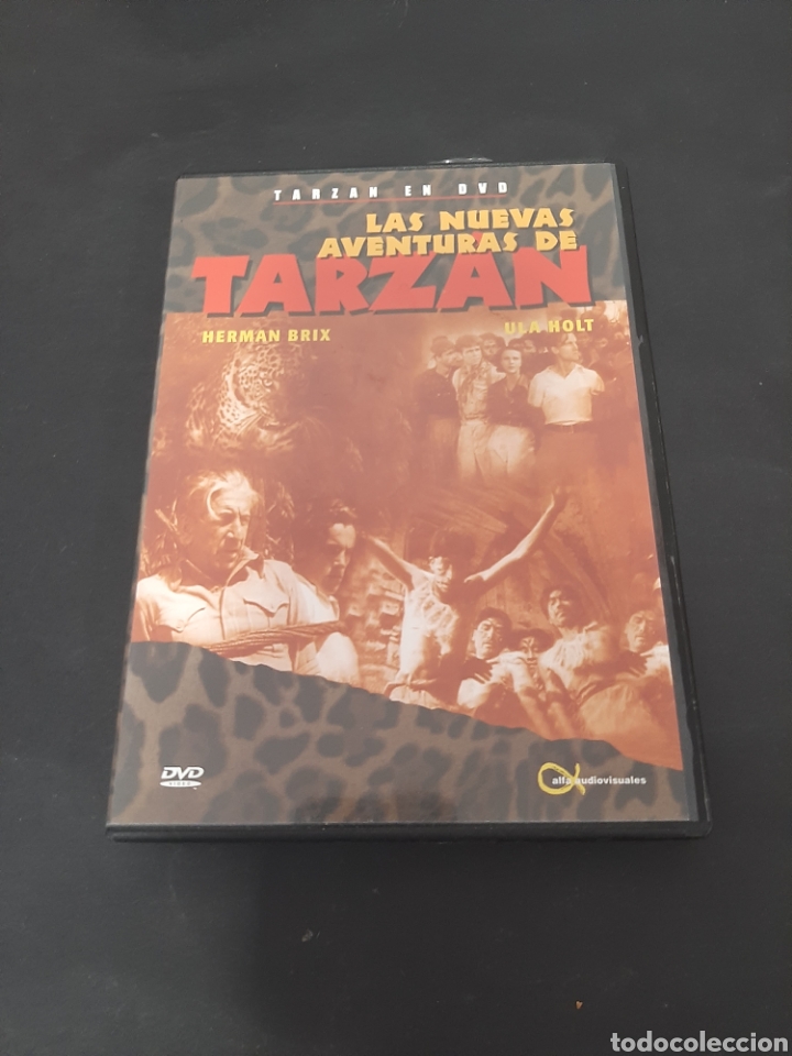 Cine: S 402 las nuevas aventuras de Tarz&aacute;n -DVD segunda mano
