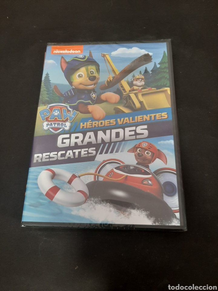 Cinema: ND93 Paw Patrol h&eacute;roes valientes grandes rescates ‐DVD NUEVO A ESTRENAR