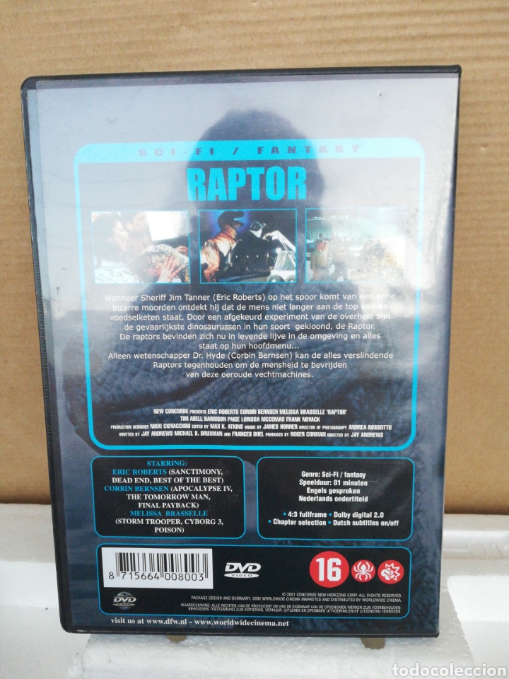 Cine: Raptor DVD - Foto 2