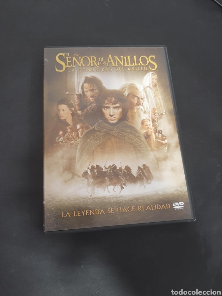 Cine: S337 El Se&ntilde;or de los Anillos comunidad del anillo -dvd segunda mano