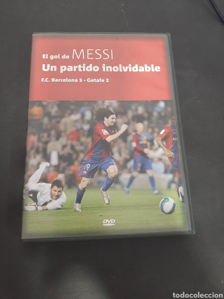 Cinema: S376 gol de Messi un partido inolvidable FC Barcelona 5 Getafe 2 -dvd segunda mano