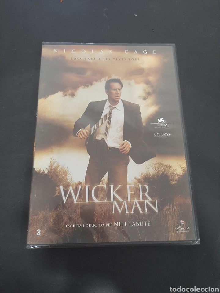 Cinema: DVS1 Wicker Man -dvd segunda mano tapa fina