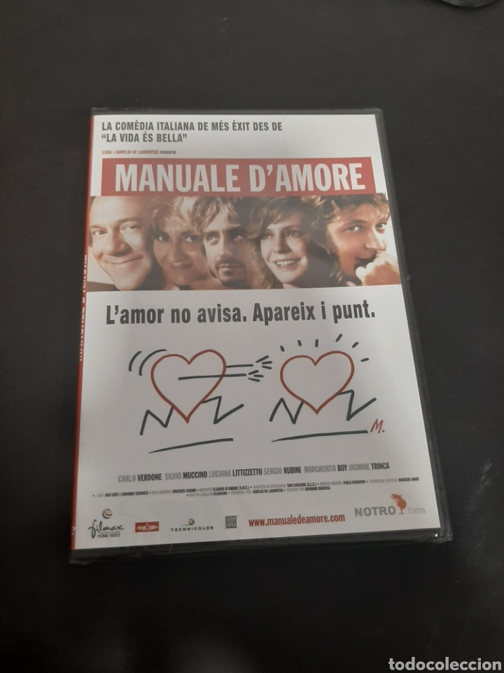 Cinema: DVS1 manuale d' amore -dvd segunda mano tapa fina