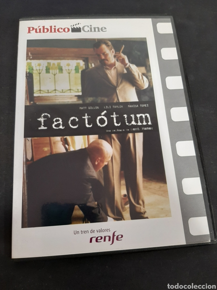 Cinema: DVS6 factotum -dvd segunda mano tapa fina