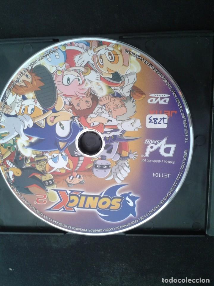 Cine: SONIC X 2&ordf;. DVD. S&oacute;lo disco