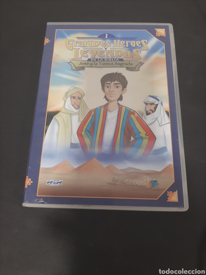 Cinema: S130 grandes h&eacute;roes y leyendas de la Biblia Jos&eacute; y la t&uacute;nica sagrada -dvd segunda mano
