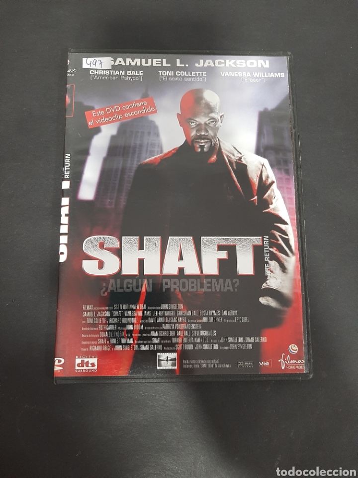 Cin&eacute;ma: DVR. 497 shaft ‐DVD METIDO EN SLIM CON SLICOVER RECOR