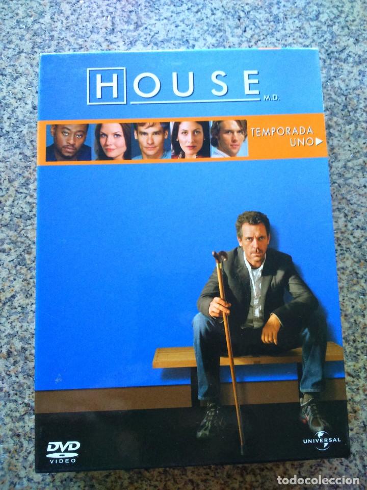 Cin&eacute;ma: DVD -- HOUSE -- TEMPORADA UNO COMPLETA -- 6 DVDS --
