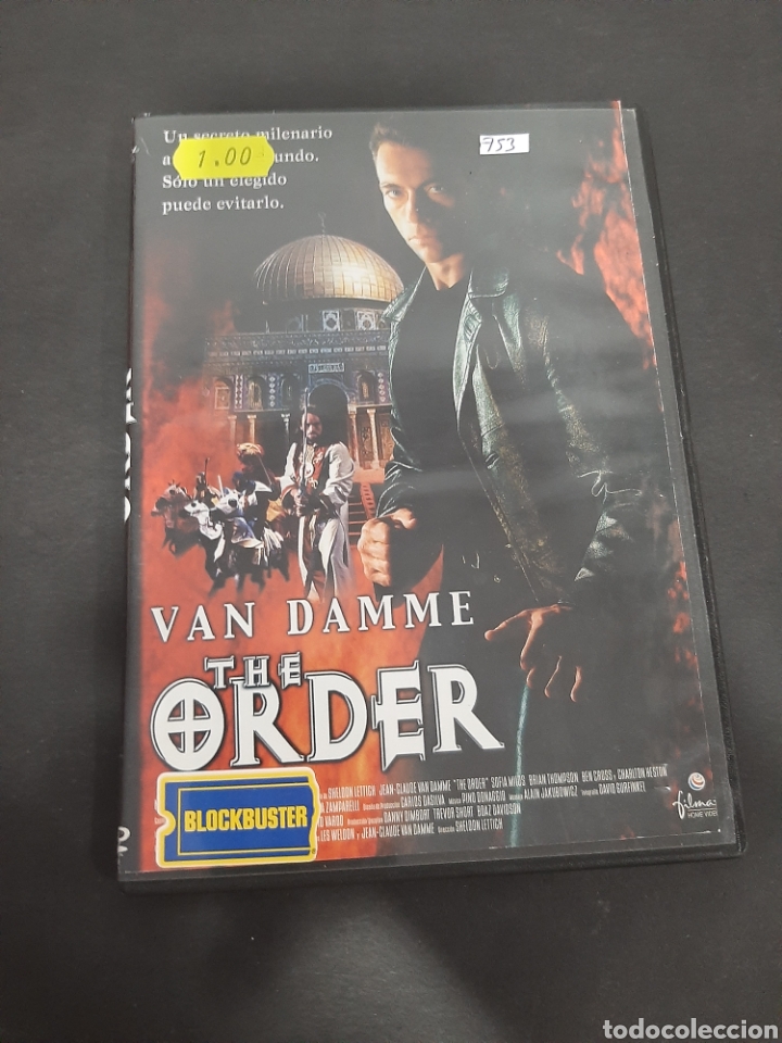 Cinema: DVR. 753 the order?DVD METIDO EN SLIM CON SLICOVER RECOR