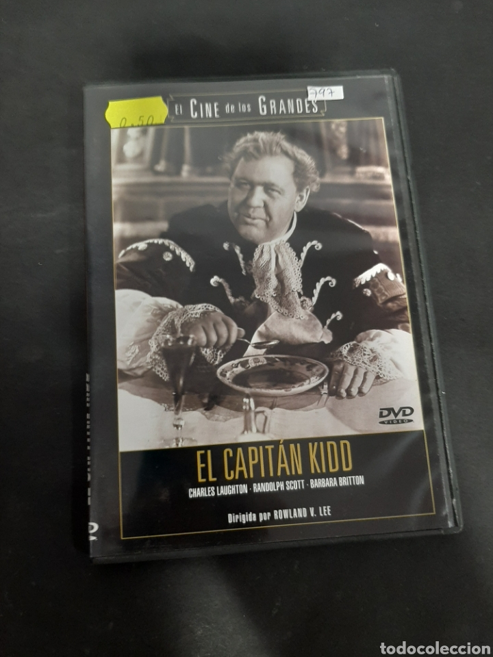 Cin&eacute;ma: DVR. 797 el Capit&aacute;n Kidd ?DVD METIDO EN SLIM CON SLICOVER RECOR