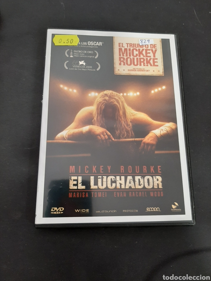 Cinema: DVR.&nbsp;&nbsp;&nbsp; 829 luchador ?DVD METIDO EN SLIM CON SLICOVER&nbsp; RECOR