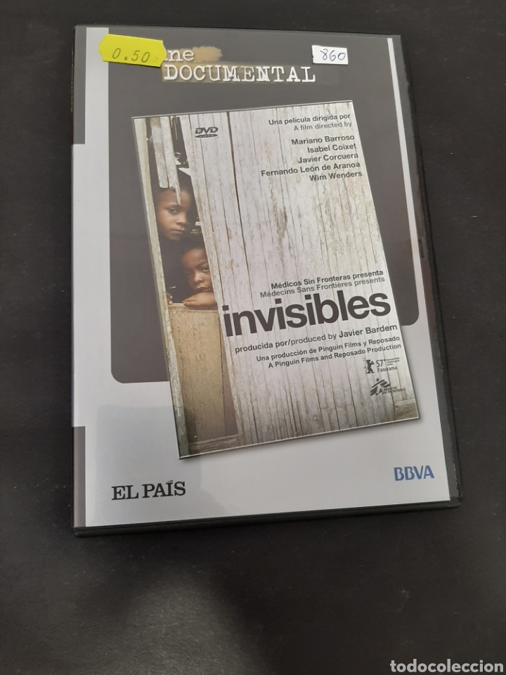 Cinema: DVR.&nbsp; 860 invisibles &nbsp;&nbsp; ?DVD METIDO EN SLIM CON SLICOVER&nbsp; RECOR