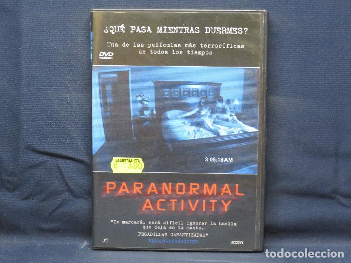 Cine: PARANORMAL ACTIVITY - DVD
