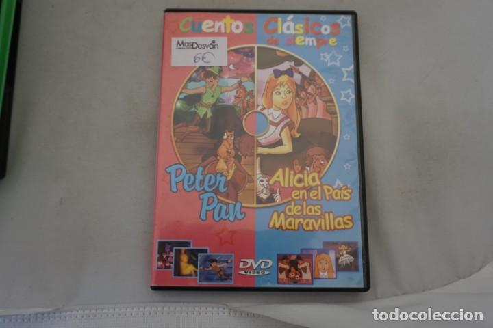 Cin&eacute;ma: 3-B6 - 1XDVD / CUENTOS CLASICOS: PETER PAN - ALICIA EN EL PAIS DE LAS MARAVILLAS