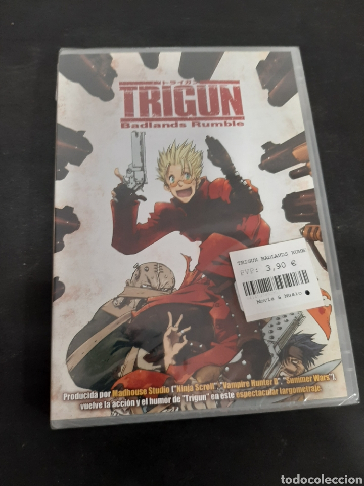 Cinema: ND110 Trigun Badlands Rumble -DVD NUEVO A ESTRENAR PRECINTADO