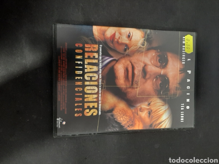 Cin&eacute;ma: DVS17 relaciones confidenciales -dvd segunda mano tapa fina