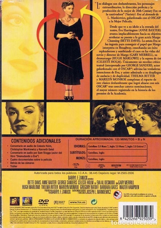 Cine: EVA AL DESNUDO BETTE DAVIS - Foto 2