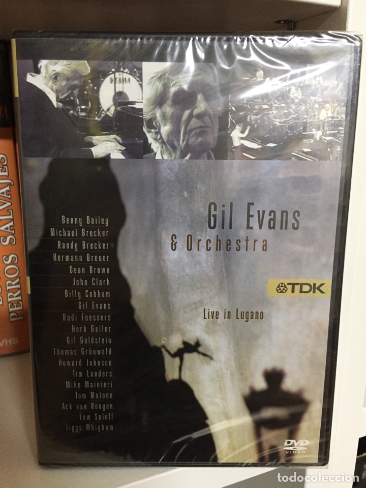 Cinema: GIL EVANS & Orchestra Live in lugano [ DVD ] - Precintado -