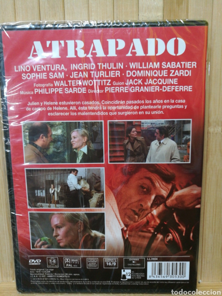 Cine: ATRAPADO - DVD - PRECINTADO - Foto 2