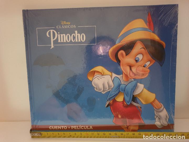 Cine: CUENTO-DVD-LIBRO-DISNEY-PRECINTADO-SIN ABRIR-IMPOLUTO-CLASICOS-COLECCIONABLE-VER FOTO