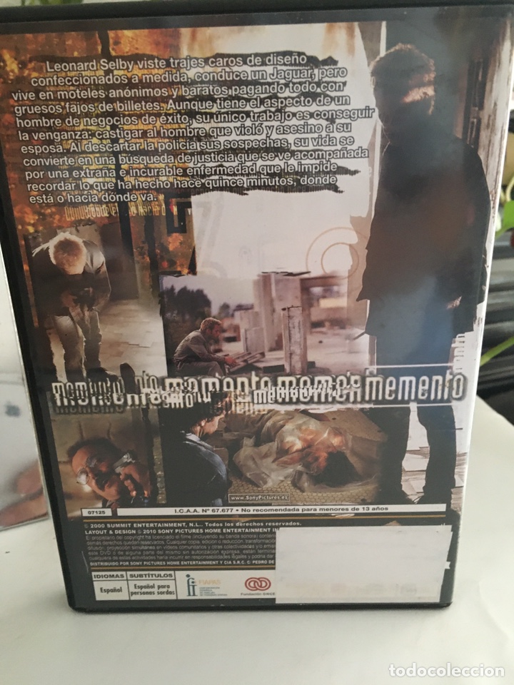 Cine: MEMENTO (C. NOLAN, 2000) - Foto 2