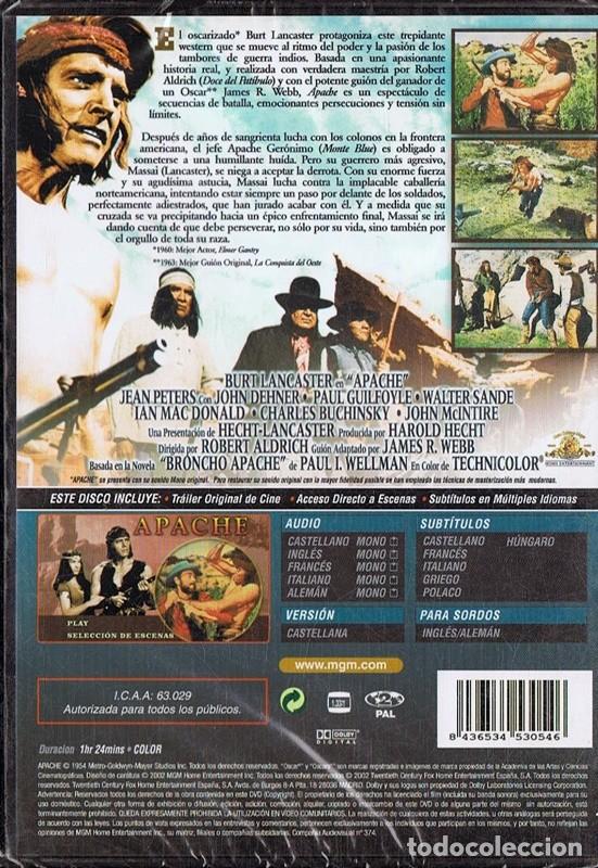 Cine: APACHE BURT LANCASTER (PRECINTADO) - Foto 2