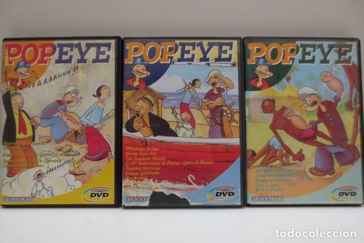 Cine: LOTE DE 7 DVD DE POPEYE - Foto 2