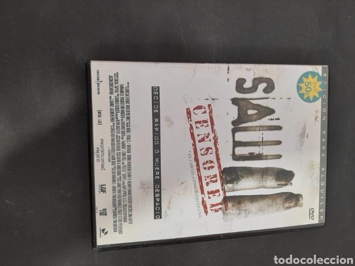 Kino: V 86 Saw 2 -DVD segundamano procedencia video clu
