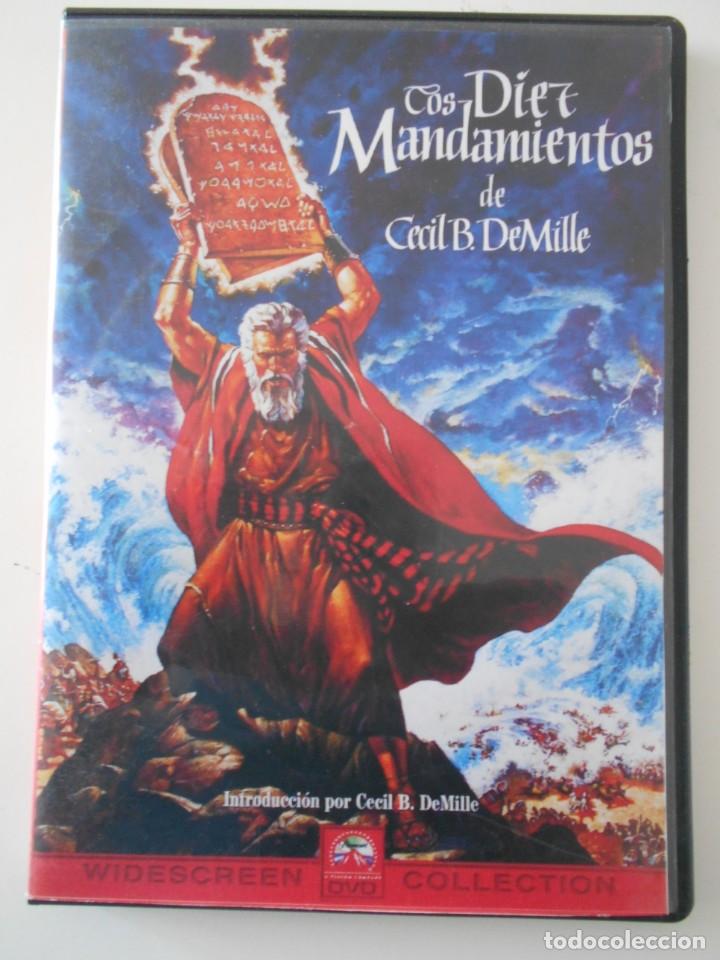 Los Diez Mandamientos. Dvd De La Pelicula De Ce - Comprar Películas En ...