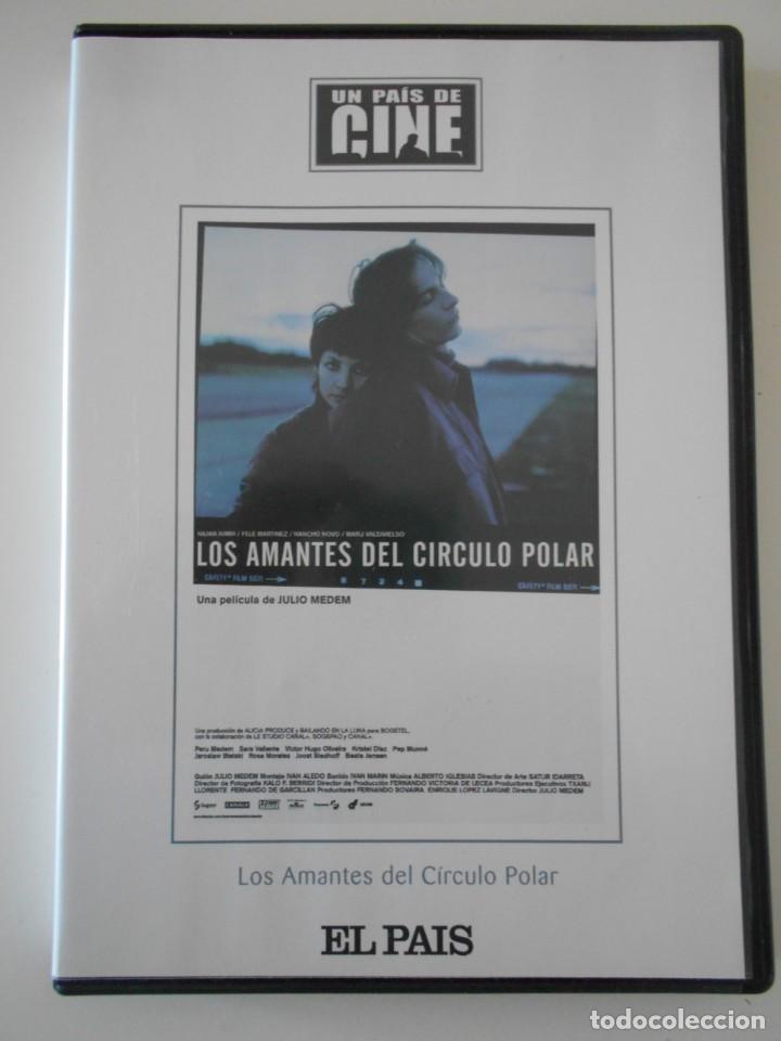 Cine: LOS AMANTES DEL CIRCULO POLAR. DVD DE LA PELICULA DE JULIO MEDEM. COLOR. 114 MINUTOS.