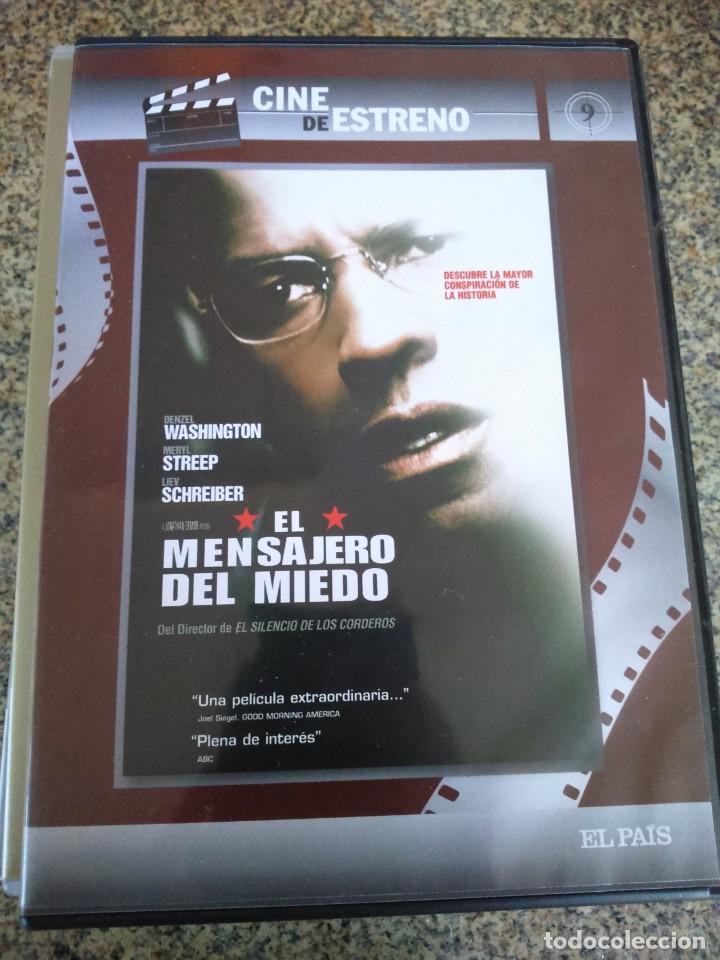 Cinema: DVD -- EL MENSAJERO DEL MIEDO --